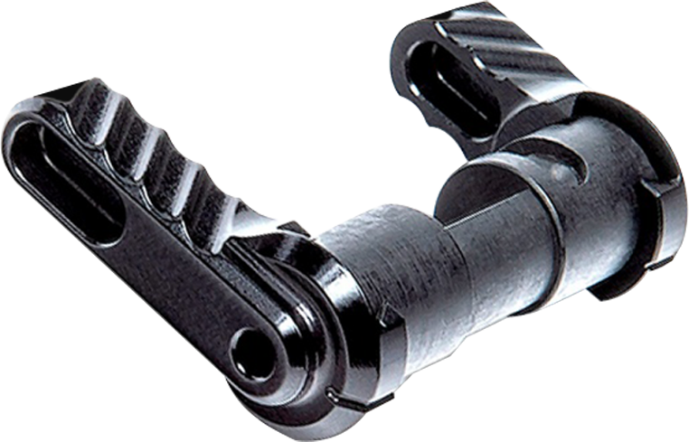 Battle Arms Development BAD-ASS-LITE Ambidextrous Safety Selector, Black Aluminum - BAD-ASS-LITE