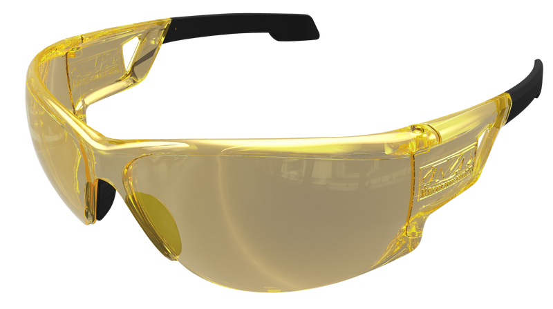 Mechanix Wear Type-N Amber Lens Safety Glasses, Black - VNS30ACBU