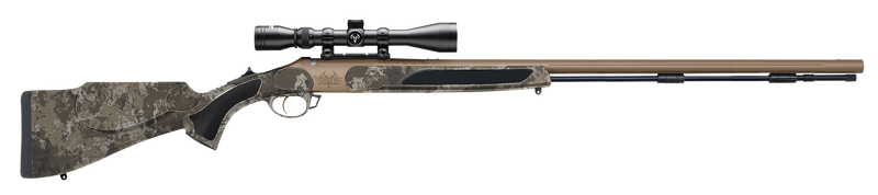 Traditions Vortek StrikerFire 50 Cal 28" 1rd Muzzleloader, Burnt Bronze/Veil Wideland - R5568804625