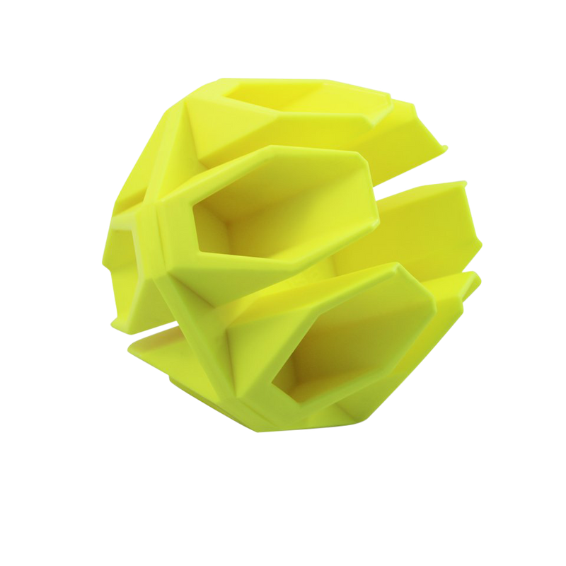 Birchwood Casey Ground Strike Hex Ball Pistol/Rifle Target, Yellow - 48026