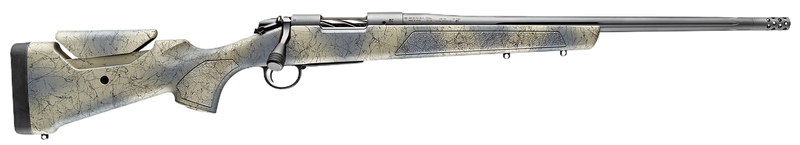Bergara B-14 Wilderness Sierra 6.5 Creedmoor 20" 4rd Bolt-Action Rifle, Sniper Gray Cerakote/Wilderness Camo - B14S802