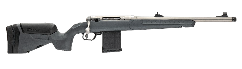 Savage Arms 110 Ridge Hunter 308 Win 18" 10rd Bolt-Action Rifle, Matte Stainless Steel - 32498