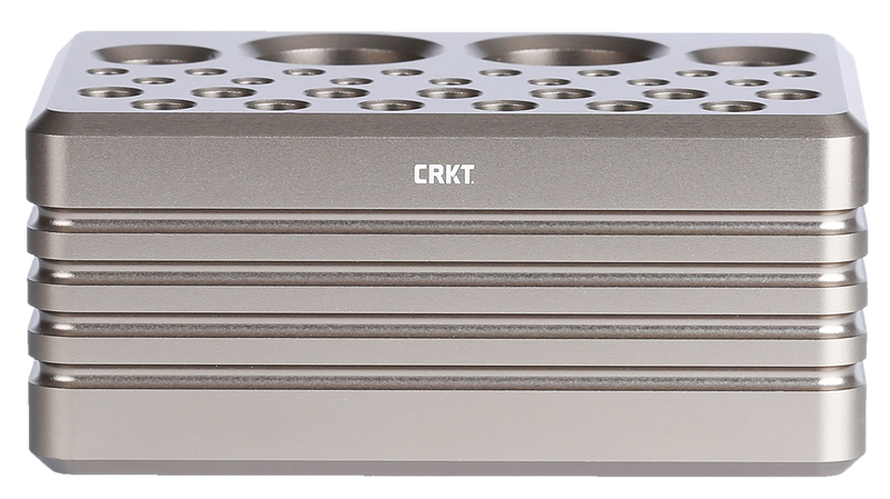 Columbia River Knife & Tool Driver and Bit Storage Block, Gray - 9916