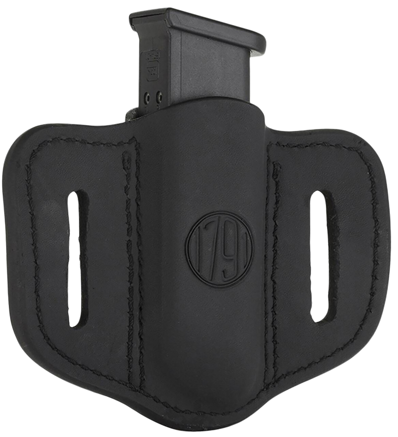 1791 Gunleather MAG1.2 Single Magazine Holster, Stealth Black - MAG12SBLA