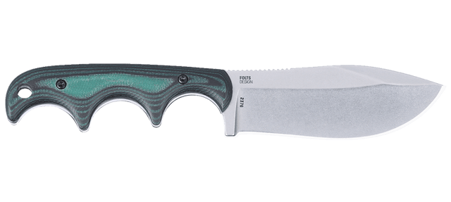 Columbia River Knife & Tool Minimalist Neck Knife, Green/Black - 2376C