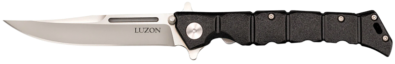 Cold Steel Medium Luzon Folding Knife, Black - CS20NQL