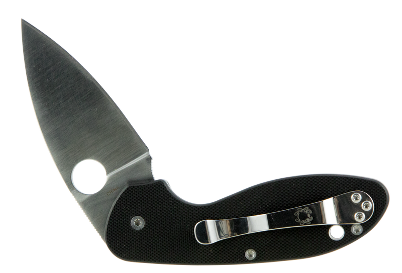 Spyderco Efficient Folding Knife, Black - C216GP