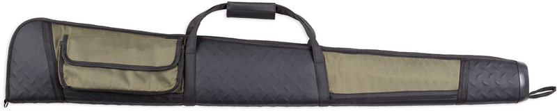 Bulldog Armor Shotgun Case, Black/Green - BD315