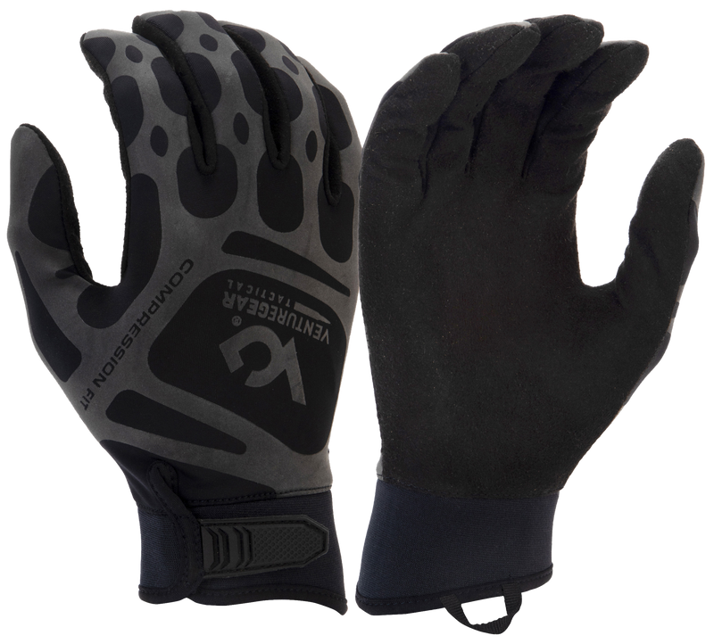 Pyramex Venture Gear Tactical Compression Training Gloves Black XL - VGTG10BXL