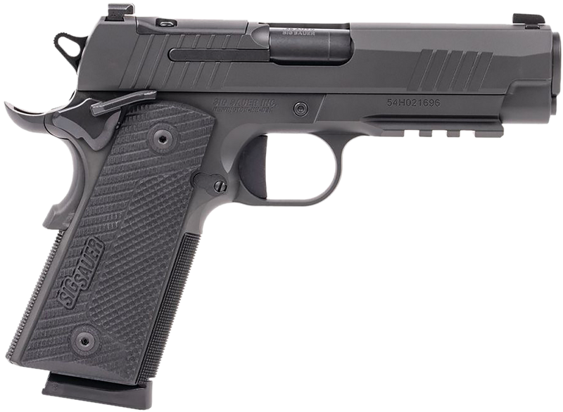 Sig Sauer 1911 XCarry 45 ACP 4.25" 8+1rd Pistol, Black DLC - 1911XCA45BXR3