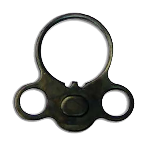 ProMag Ambidextrous Dual Loop Single Point Sling Attachment Plate, Black Oxide Steel - PM140A