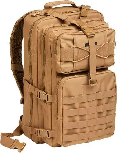 Bulldog Medium 2 Day Ranger Computer Backpack, Tan - 672352012668