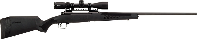 Savage Arms 110 Apex Hunter XP 243 Win Bolt-Action Rifle with 3-9x40 Vortex Scope, Left-Hand, Black - SAV 57319