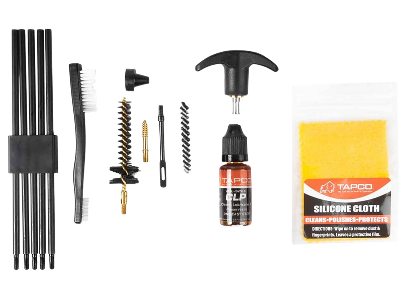 Tapco Rifle Cleaning Kit 5.56/223 Black - TAP22081