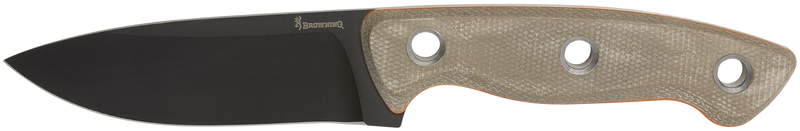Browning Desolation Small Fixed Blade Knife, Tan - 3220508B