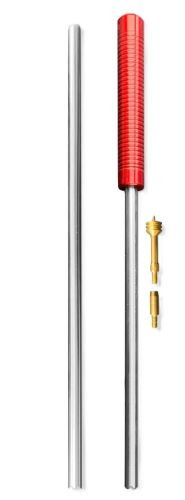 Pro-Shot Stainless 1-Piece Rifle Cleaning Rod 48" .50 Cal with Jag - 1PS-48-50R