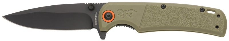 Browning Buckmark Slim EDC Folding Knife, Sage - 3220513