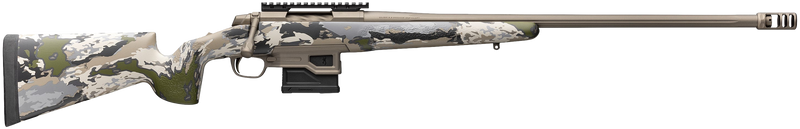Browning X-Bolt 2 Hells Canyon McMillan 28 Nosler 26" 5+1 Bolt-Action Rifle, Smoked Bronze Cerakote/Ovix Camo - 036036288