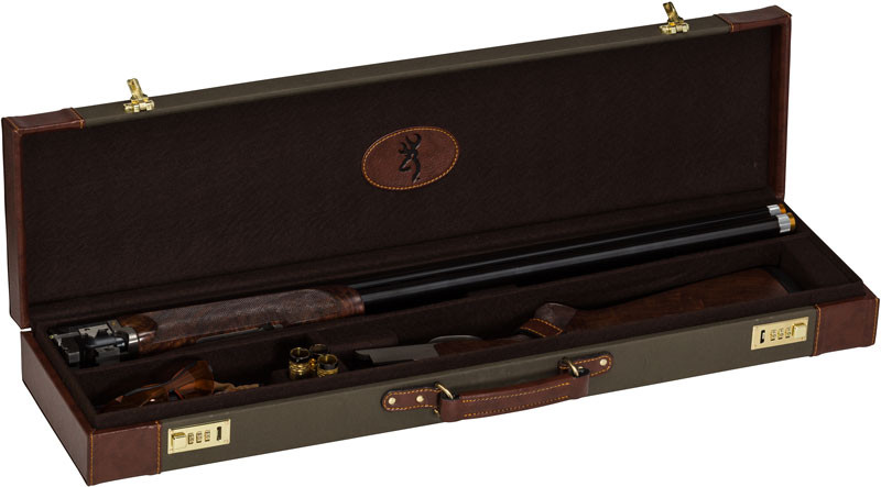 Browning Encino II Over/Under Luggage Case, 32" Barrel, Sage/Redwood - 1425035412