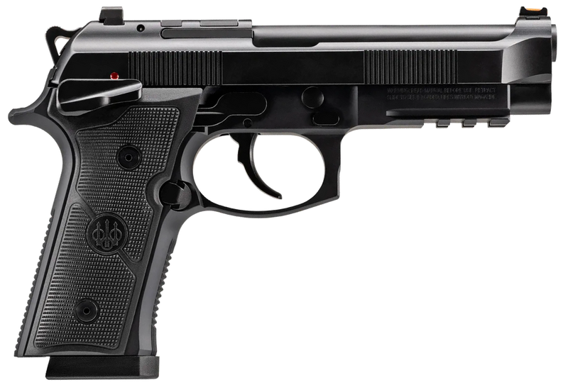 Beretta 92GTS 9mm 4.7" 10+1 Pistol, Black Cerakote - J92XFMSDA20