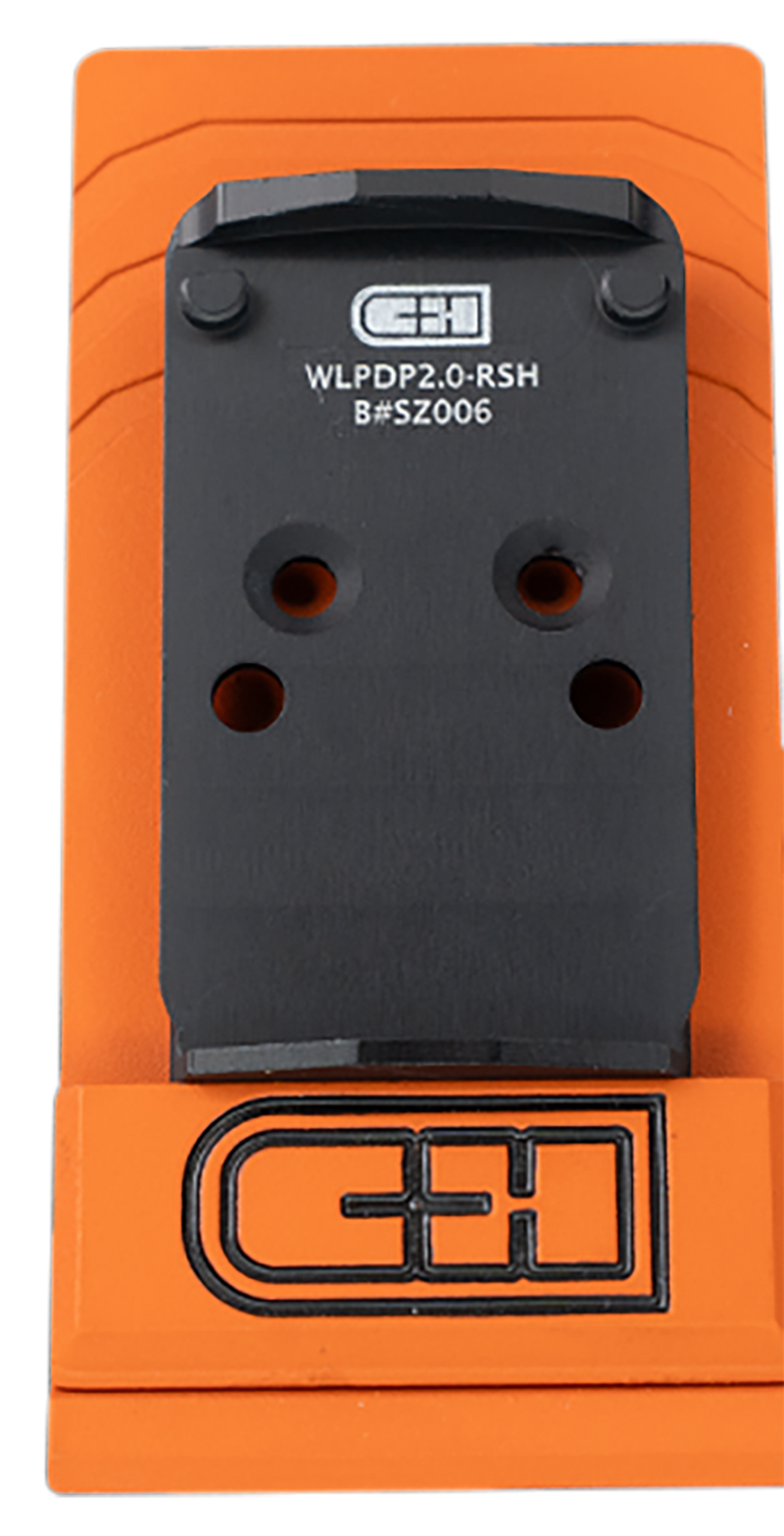 C&H Precision Walther PDP 2.0 Red Dot Optic Mount, Black Anodized - WLPDP2.0RSH