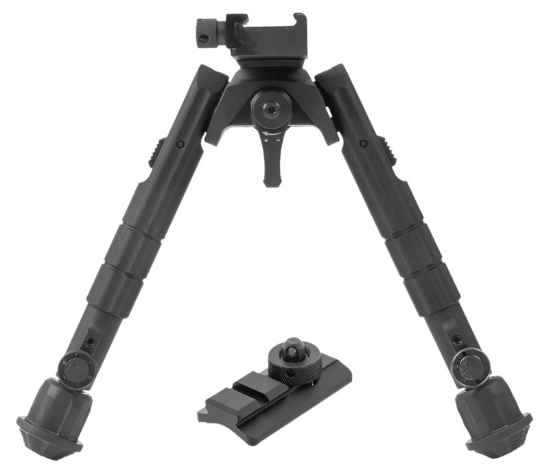 Leapers TLBP01B Bipod Black Anodized 7-9" Aluminum