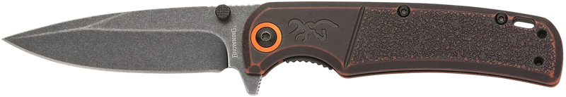 Browning Buckmark EDC Slim Folding Knife, Bronze Stonewashed - 3220581B