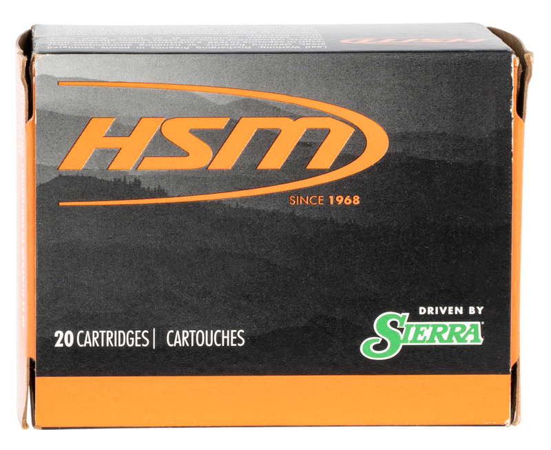 HSM Pro Pistol 44 Rem Mag 300gr Soft Point Ammo, 20rd Box - 44M17N20