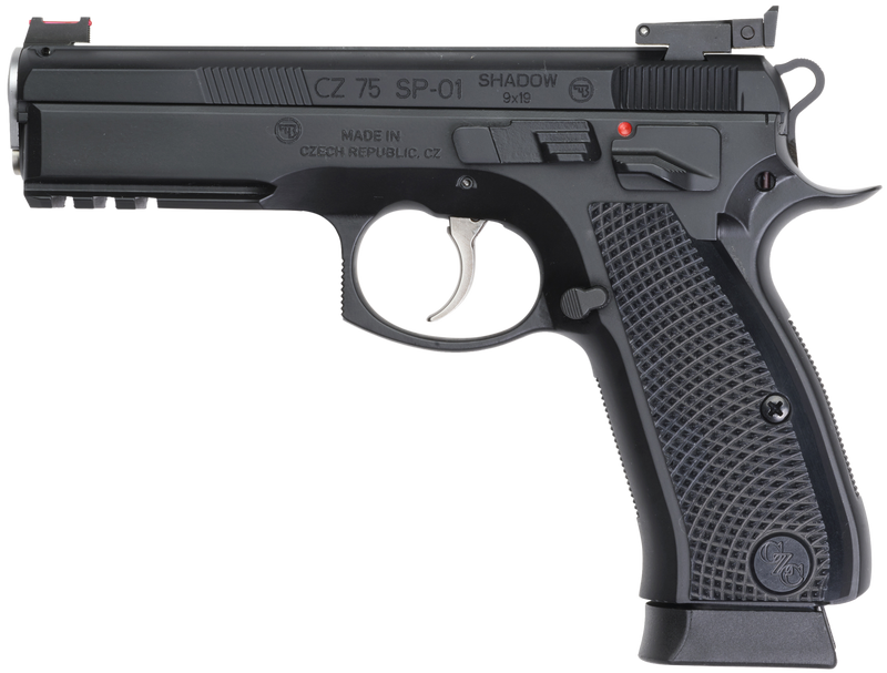 CZ Custom SP-01 Shadow ACCU 9mm 4.6" 19rd Pistol, Black - 91033