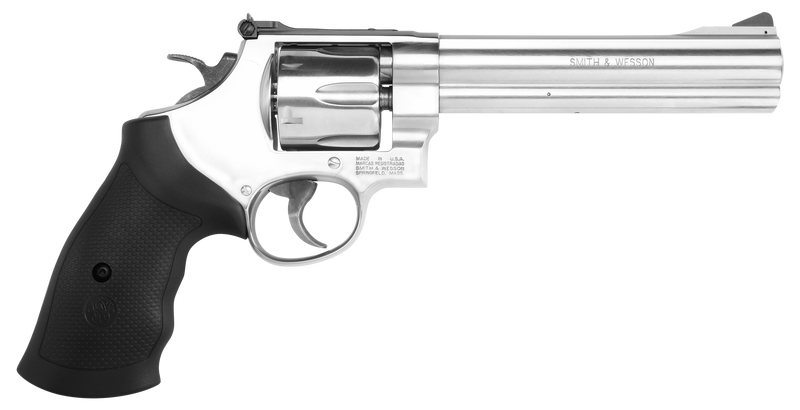 Smith & Wesson Model 610 10mm Auto 6rd 6.5" Revolver, Stainless Steel - 12462