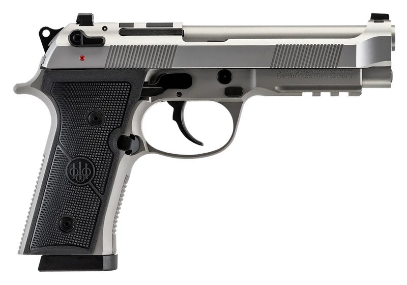 Beretta 92X RDO Inox 9mm 4.7" 10rd Pistol, Stainless Steel - J92FR910INX