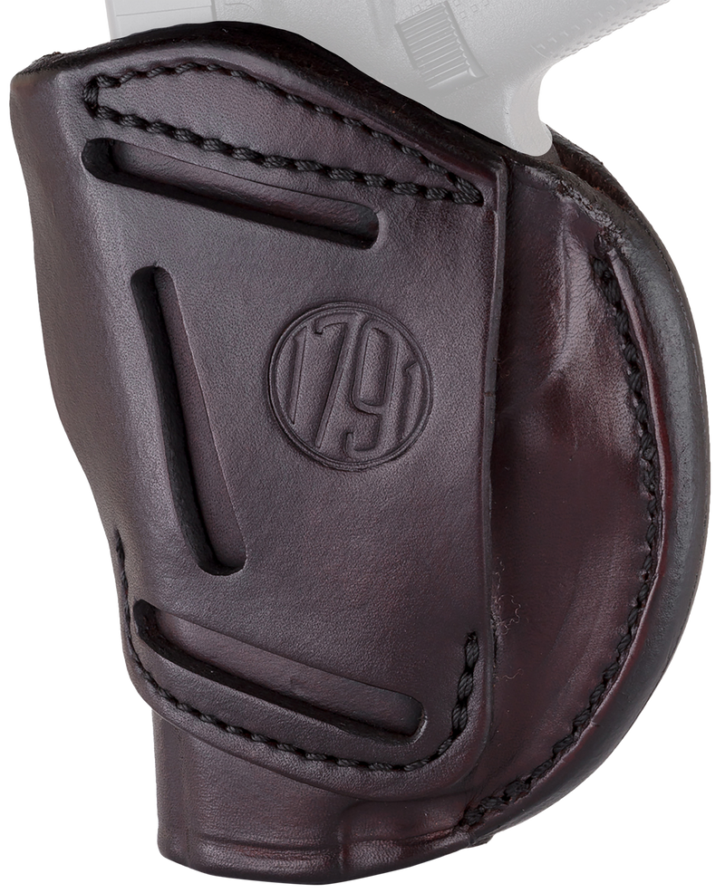 1791 Gunleather 4-Way IWB/OWB Concealment Holster Signature Brown - 4WH1SBRR