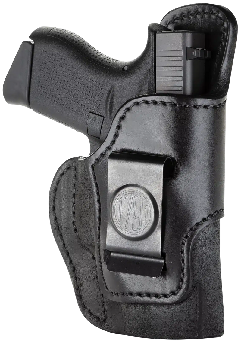 1791 Gunleather RCH IWB Size 03 Concealment Holster, Black - RCH3BLKR