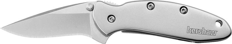 Kershaw Chive Folding Knife, Silver - 1600