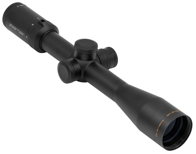 Zero Tech Optics Thrive HD 4-16x44mm 30mm Tube Illuminated FFP LR Riflescope, Black - TH4164FL-IR