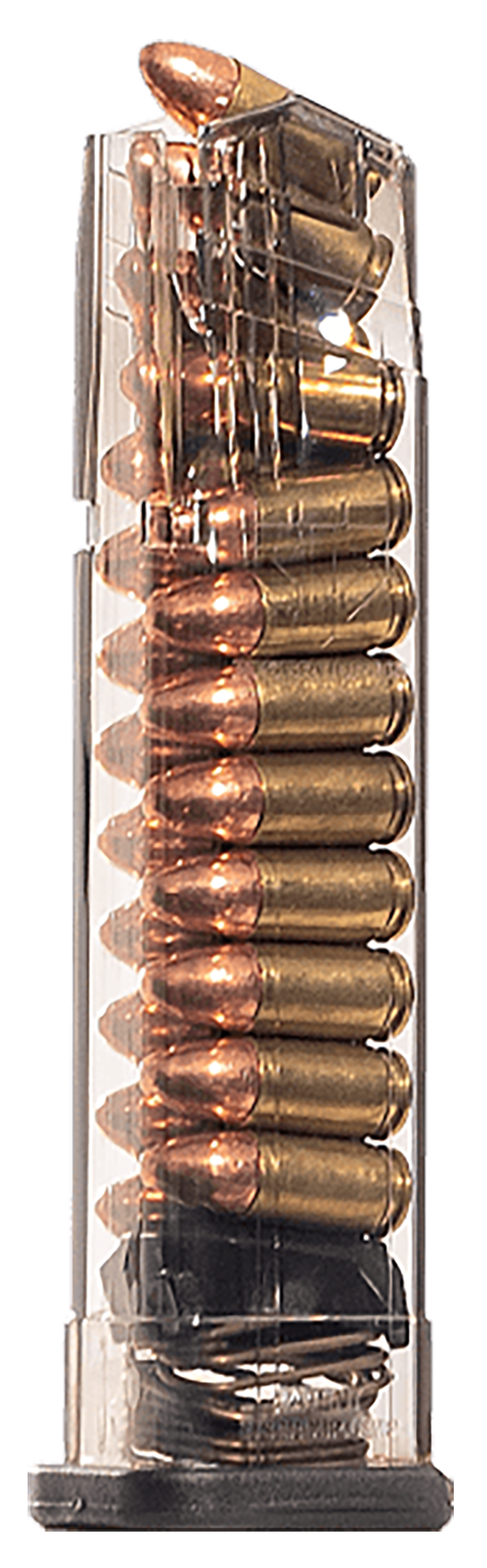 Elite Tactical Systems Group SG932021 9mm Luger 21rd Pistol Magazine, Clear - SG932021
