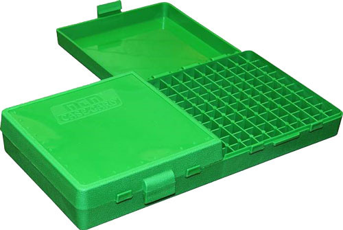 MTM Ammo Box 200 Round Flip-Top 9mm/380 ACP Green - P200910