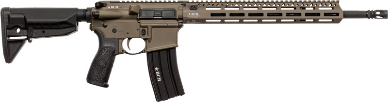 Bravo Company BCM Recce-16 MCMR AR-15 5.56mm 16" M-LOK Rifle, Flat Dark Earth - 750-750-FDE