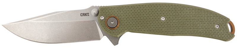 Columbia River Knife & Tool Butte Folding Knife, OD Green - 2471
