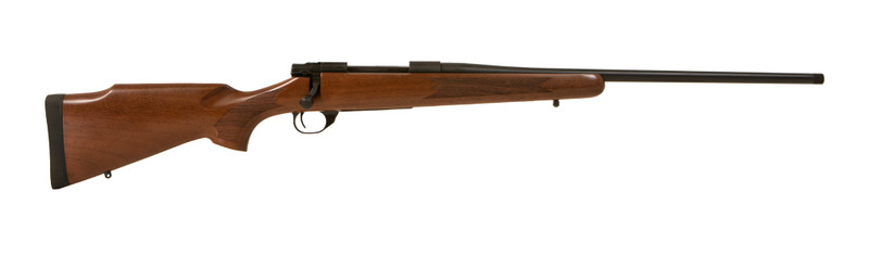 Howa M1500 Walnut Hunter 300 Win Mag 24" 3+1 Bolt-Action Rifle, Matte Blue - LSI HWH300