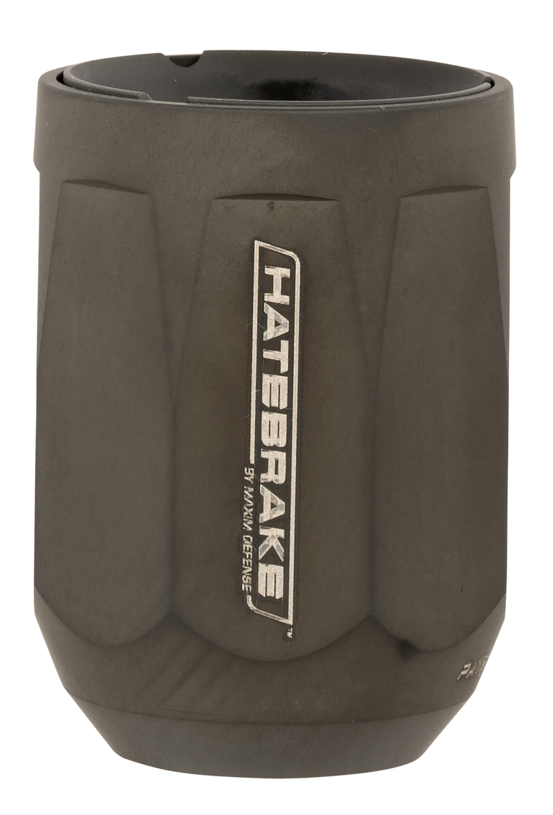 Maxim Defense Hate Brake Muzzle Brake 30 Cal (7.62mm), 5/8"-24 tpi, Black DLC - MXM47709