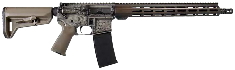 Shark Coast Tactical Viking 5.56 NATO 16" 30+1 Rifle, Black - 300-036-1002-00