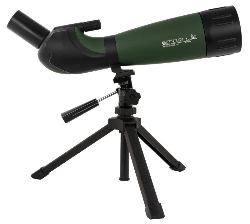 Konus Konuspot-80 20-60x80 Spotting Scope, Green - 7126