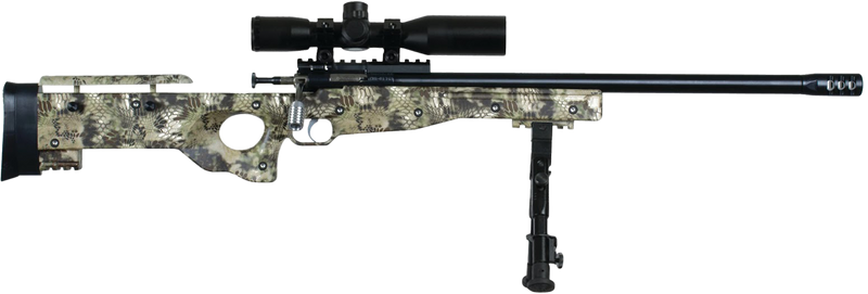 Crickett Precision Rifle CPR 22 LR 16.125" 1rd Rifle, Kryptek Camo - KSA2151