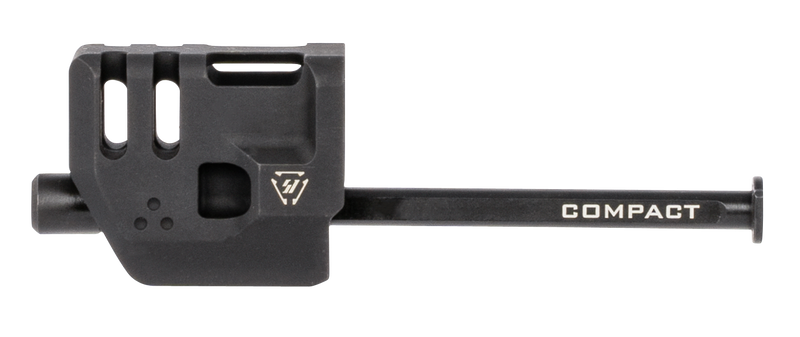 Strike Industries Mass Driver Compensator, Black Aluminum for Glock 19 Gen 4, 9mm - G4MDCOMPC