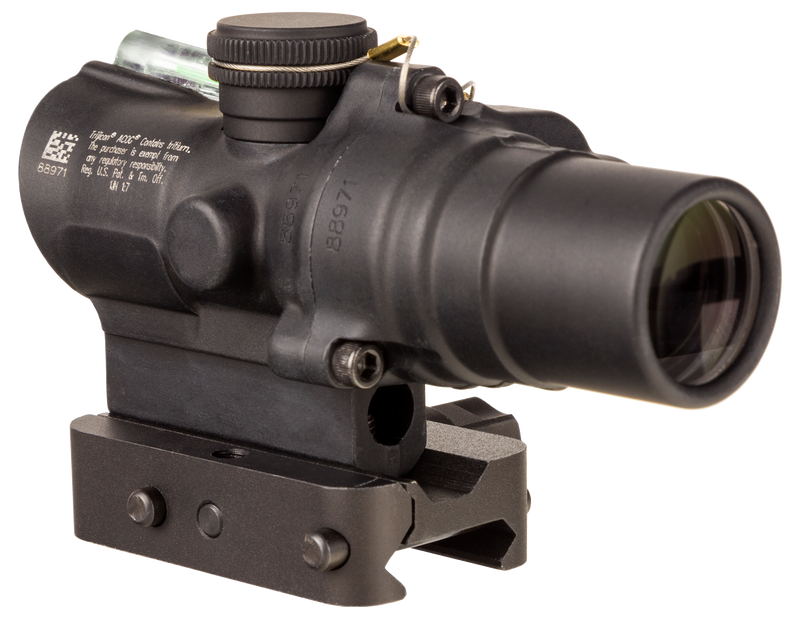 Trijicon ACOG TA44 1.5x16mm Illuminated Green Circle Dot Riflescope, Black Matte - 400329