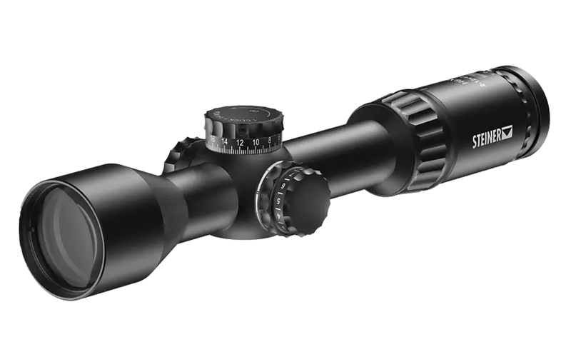 Steiner HX6 2-12x42mm 30mm Tube Riflescope, Matte Black - 8680