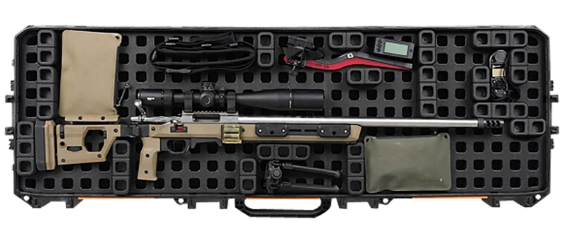 Magpul DAKA Grid Organizer for Pelican Vault V800, Black - MAG1302BLK