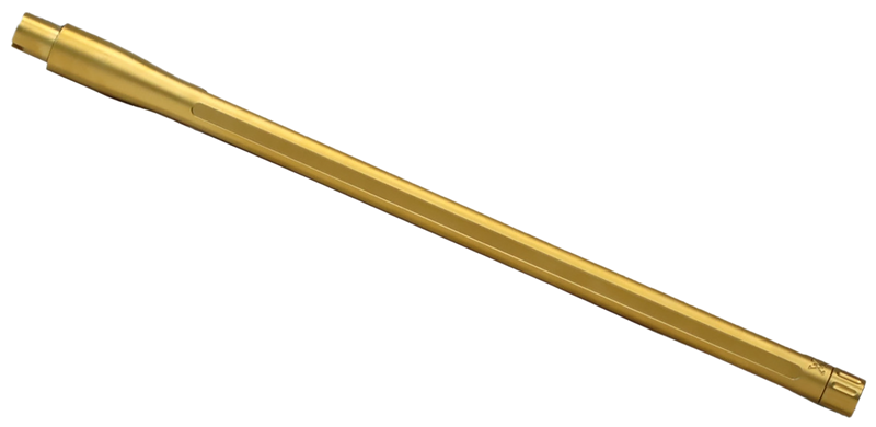 True Precision TP/22 16.10" True Profile Gold 416R Stainless Steel Barrel, Gold - TP1022TBLG