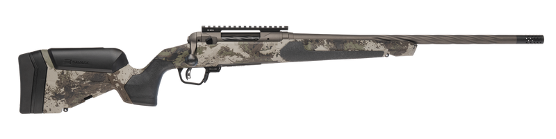 Savage 110 Core Hunter Pro 7mm-08 Rem 20" 3+1 Bolt-Action Rifle, Gun Metal Bronze/Woodland - 32572